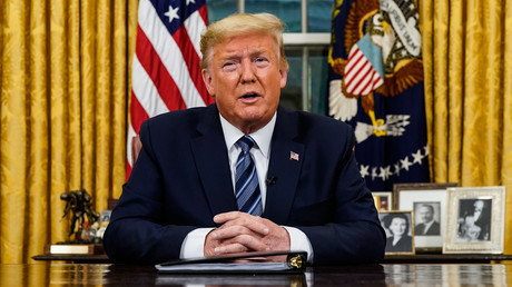 Live: US-Präsident Donald Trump gibt Erklärung zur Corona-Krise in den USA ab