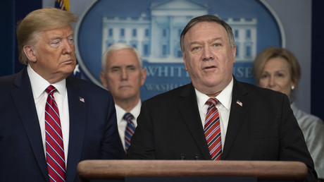Mike Pompeo wirft Russland, dem Iran und China Verbreitung von Fake News zum Coronavirus vor