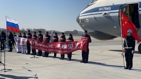 China schickt angesichts des COVID-19-Höchststandes Virologen und Ausrüstung nach Russland