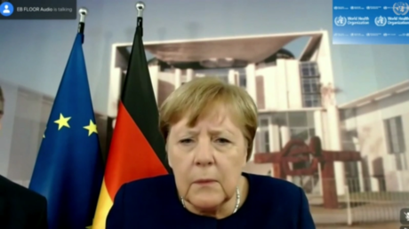 "Can you hear me now?" – Angela Merkel erlebt die Tücken des Homeoffice-Alltags