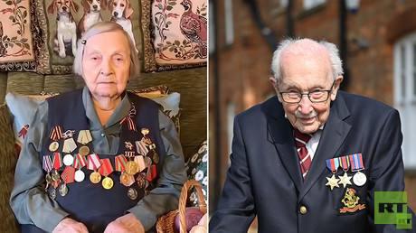 Von Tom Moore inspiriert: 98-jährige russische Kriegsveteranin startet Spendenaufruf für Ärzte