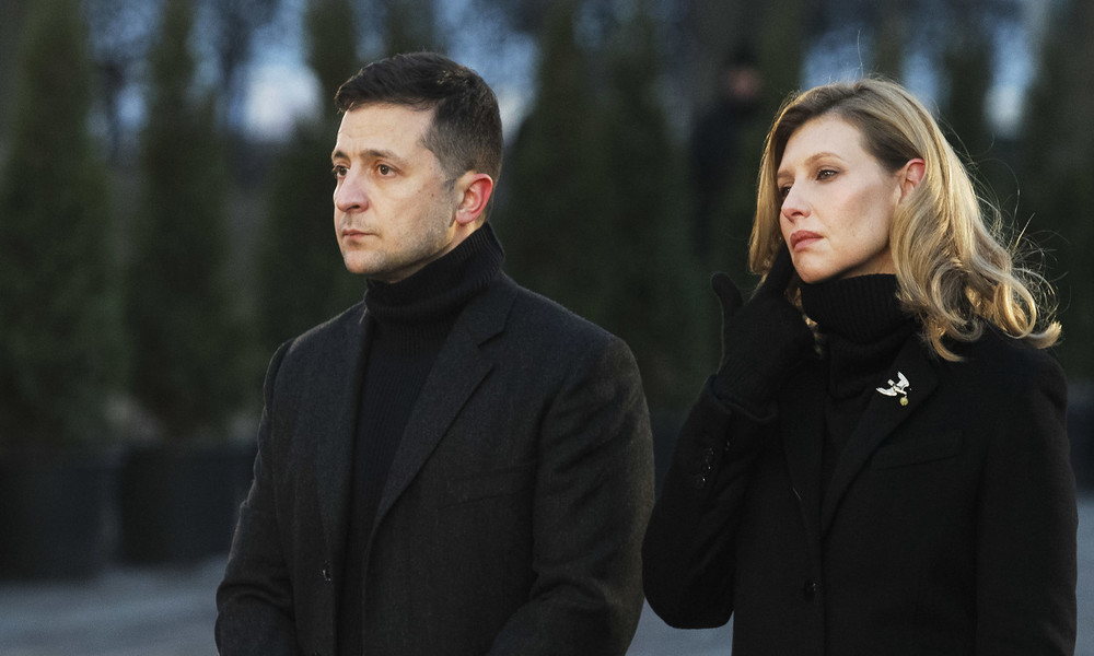 Ukrainische First Lady Jelena Selenskaja mit COVID-19 im Krankenhaus