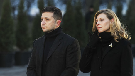 Ukrainische First Lady Jelena Selenskaja mit COVID-19 im Krankenhaus