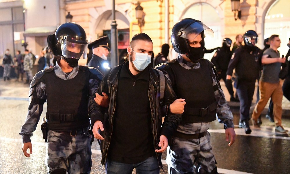 Moskau: Festnahmen bei nicht genehmigter Demonstration gegen Verfassungsänderungen