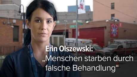 Krankenschwester aus New York enthüllt: "COVID-Patienten hätten nicht sterben müssen" (Video)
