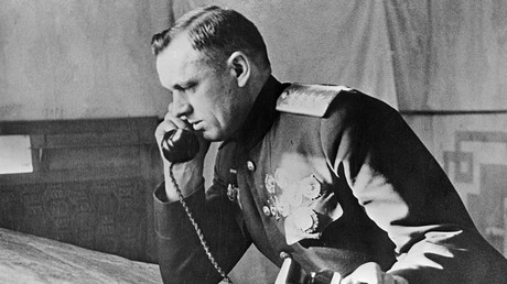 Polen: Unbekannte stehlen und enthaupten Denkmal des sowjetischen Marschalls Rokossowski
