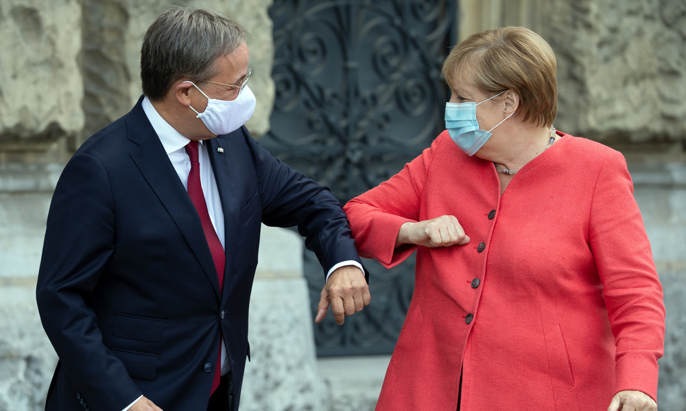 Merkel wäre "sehr dankbar", wenn Maskenverweigerer bestraft würden