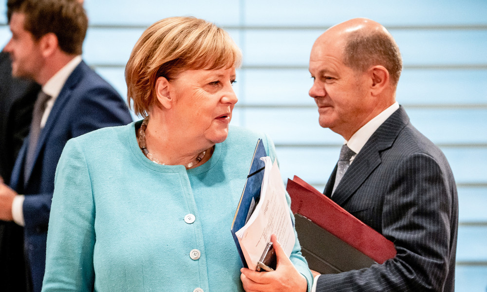 Vizekanzler Scholz spricht sich für Regime-Change in Weißrussland aus