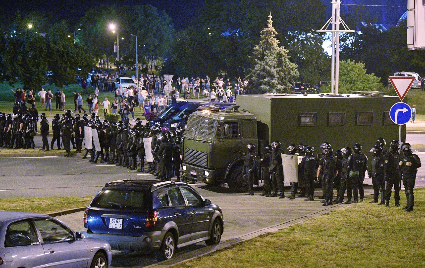Weißrussische Polizei geht nach Präsidentschaftswahl hart ...