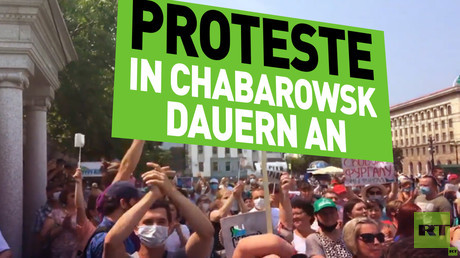 Russland: Proteste in der Region Chabarowsk dauern an