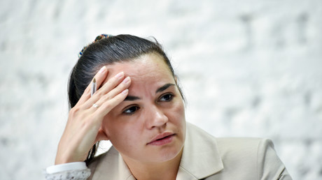 Swetlana Tichanowskaja bittet EU um Nichtanerkennung der Präsidentschaftswahl in Weißrussland