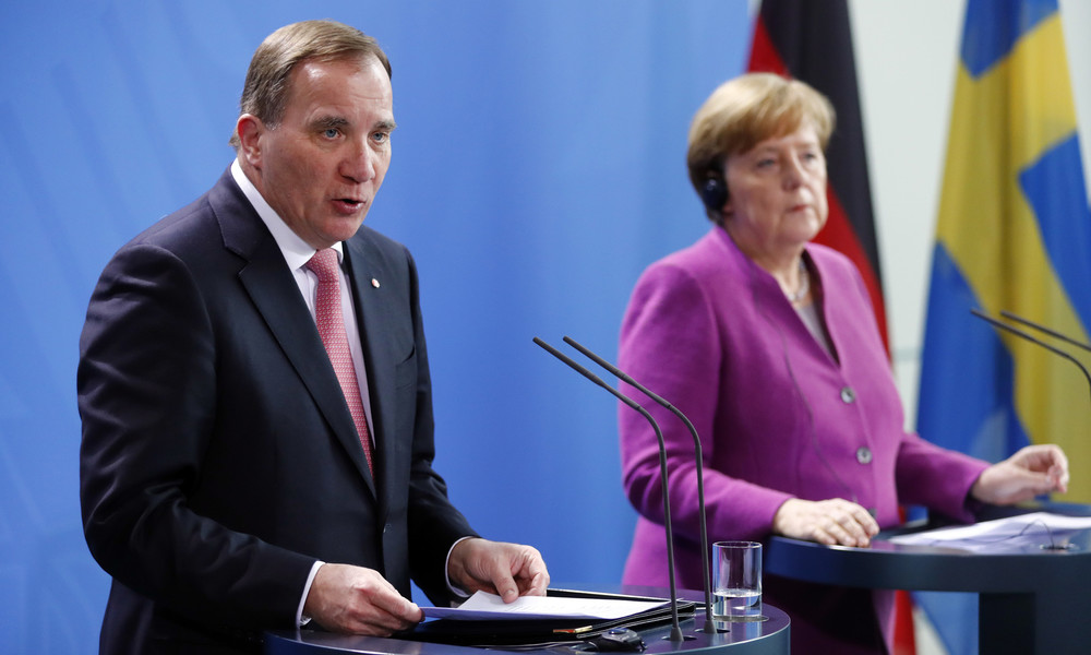 LIVE: Pressekonferenz von Kanzlerin Merkel und Schwedens Premierminister Löfven — RT Deutsch