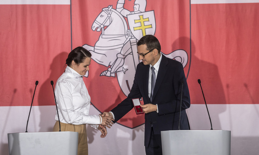 Europa hat seinen eigenen Guaidó: Litauen erkennt Tichanowskaja als Präsidentin von Belarus an