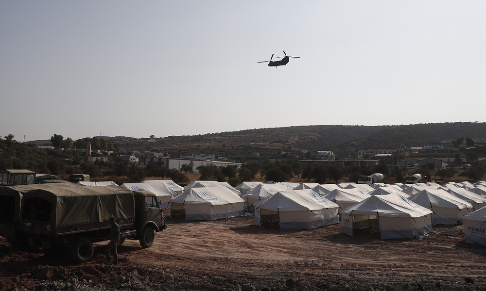 LIVE aus Lesbos, nachdem Deutschland angekündigt hatte, 1.500 Migranten aufzunehmen