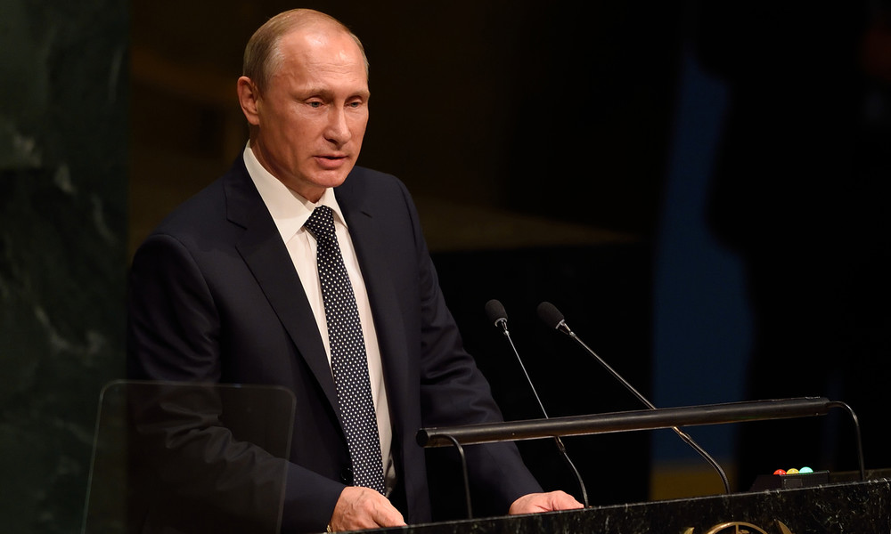 Wladimir Putin hält Rede vor der UN-Vollversammlung (Deutsche Simultanübersetzung)