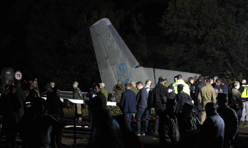 26 Tote beim Absturz eines Militärflugzeuges in der Ukraine