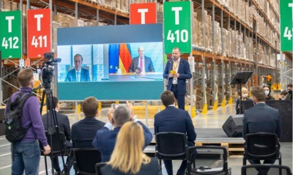 Bundeswirtschaftsminister Altmaier eröffnet Logistikzentrum in Russland: Grüne zeigen sich empört