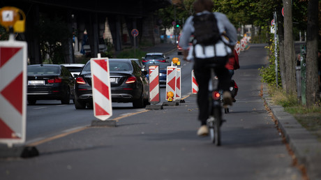 Pop-up-Radwege in Berlin sind laut Gericht nicht rechtens