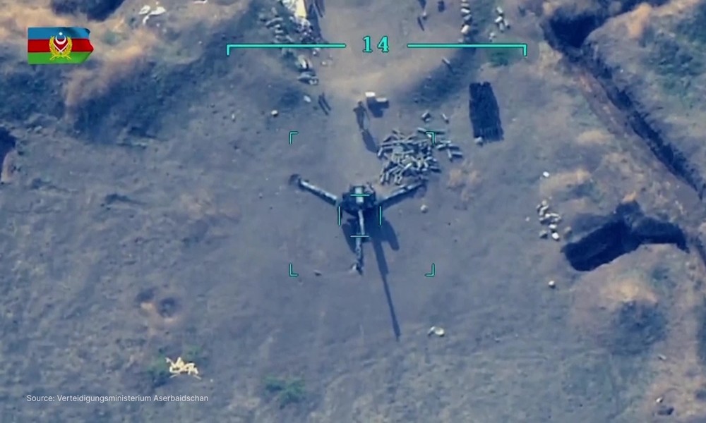 Aserbaidschan setzt Offensive fort: Schwere Kämpfe um Bergkarabach (Video)