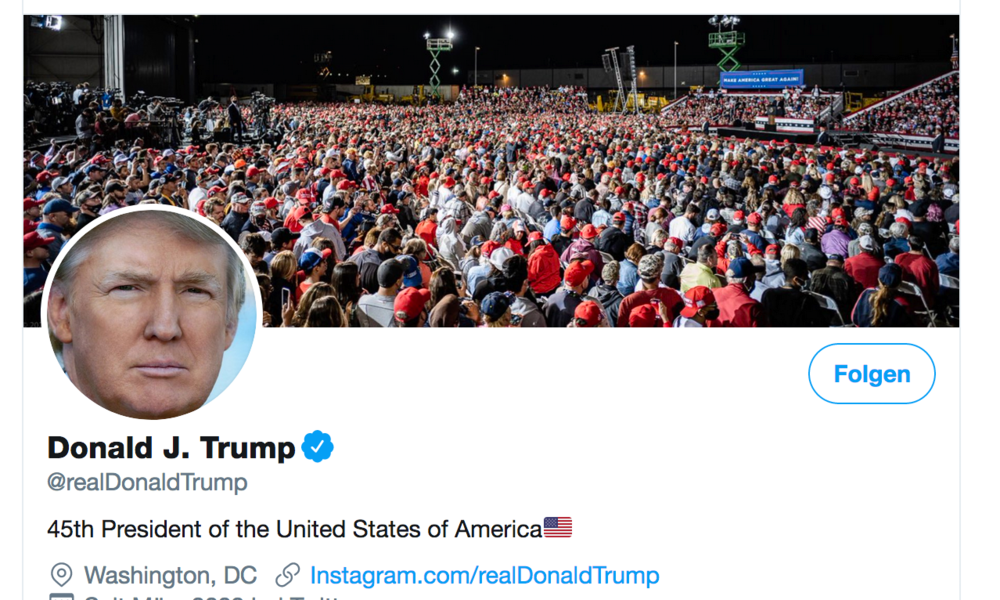 Niederländischer Hacker: Zugang zu Donald Trumps Twitter-Konto mit leicht zu erratendem Passwort
