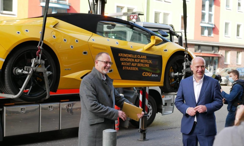 Berliner CDU blamiert sich mit Wahlkampfaktion gegen Clankriminalität