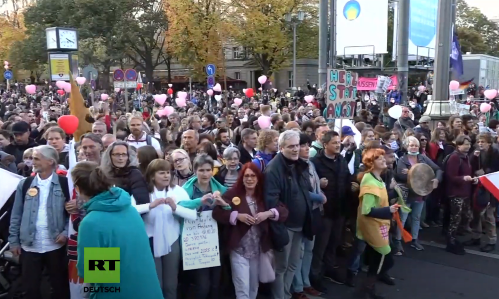 Berlin: Festnahmen bei Corona-Demo