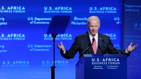 US-Vizepräsident Joe Biden spricht Klartext: "Wir haben Europa zu den Russlandsanktionen gezwungen"