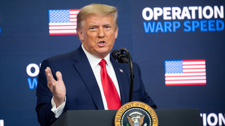 US-Medien kündigen Corona-Vorzugsimpfung für Angehörige des Weißen Hauses an – Trump dementiert