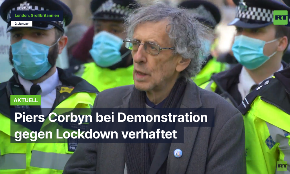 London Piers Corbyn Bei Demonstration Gegen Lockdown Verhaftet Rt De