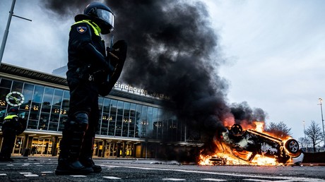 Wegen Lockdown: Dritte Nacht der Unruhen in den Niederlanden