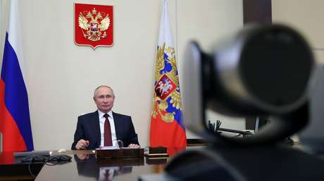 Proteste, Donbass, COVID-19: Wladimir Putin spricht mit Chefredakteuren russischer Medien