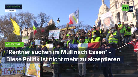 Gelbwesten: "Rentner suchen im Müll nach Essen" - Diese Politik ist nicht mehr zu akzeptieren