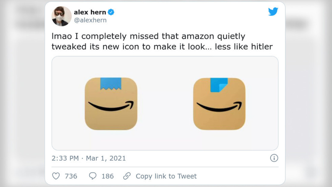 Grinsender Hitler Amazon Uberarbeitet Neues App Logo Rt De