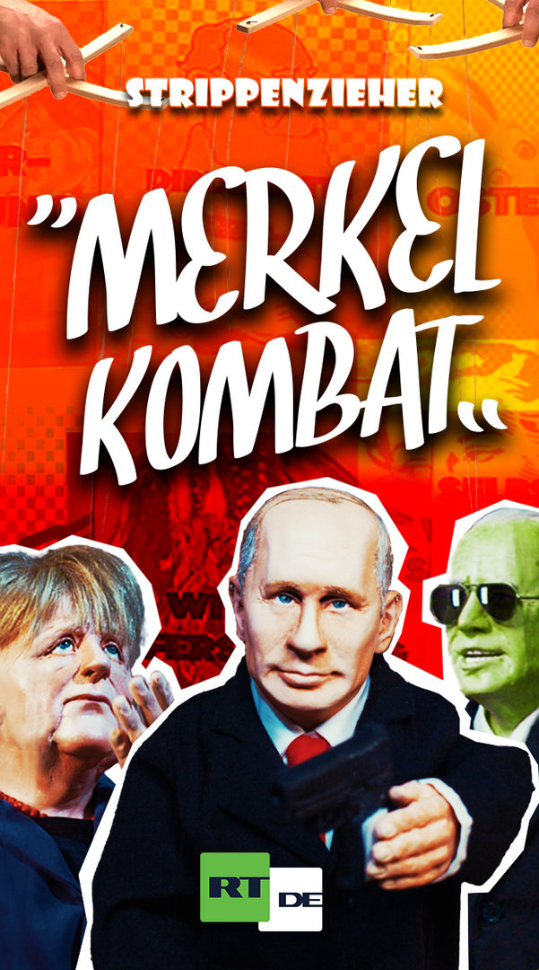 Merkel Kombat | Putin und Biden im Kugelhagel