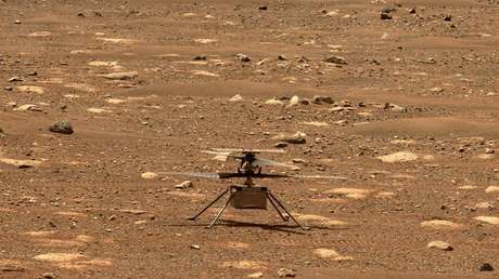 NASA-Hubschrauber fliegt im schnellen Fußgängertempo über den Mars