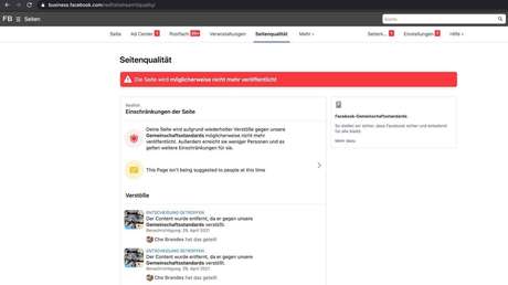 Facebook-Zensur von RT-Tochterfirma Redfish: Seite wieder online – unter strikten Einschränkungen