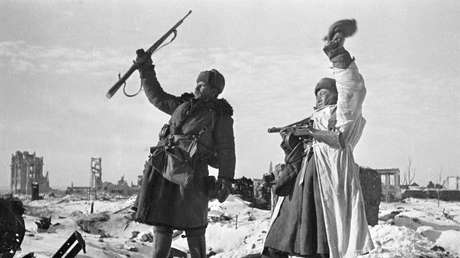 Wer Stalin immer noch zuschreiben will, dass er den Krieg gewonnen hat, verewigt seine Lüge