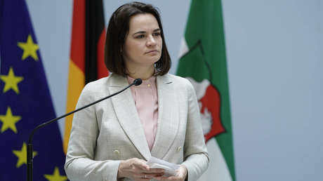 Sacharowa: Weißrussische Oppositionsaktivistin Tichanowskaja "von A bis Z" vom Westen finanziert