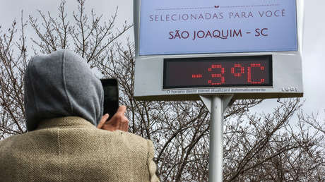 Schnee in Brasilien: Einwohner posten in sozialen Netzwerken "magische" Fotos und Videos