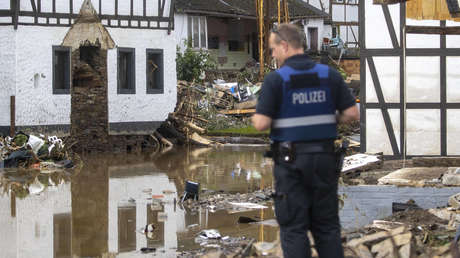 Helfer und Polizisten in den Hochwassergebieten vermehrt Ziel von Aggressionen der Anwohner