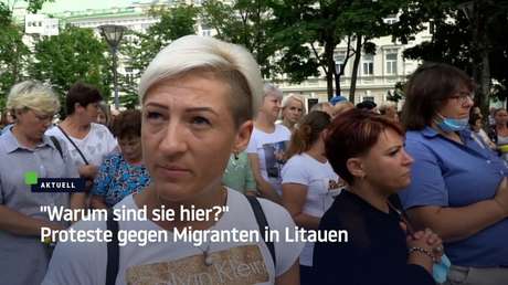 Litauen: Bürger protestieren gegen die Aufnahme illegaler Migranten