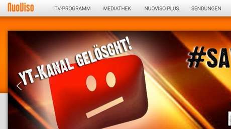 YouTube löscht NuoViso-Kanal