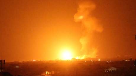 Konflikt eskaliert erneut: Israel fliegt Luftangriffe auf den Gazastreifen
