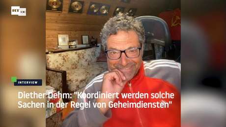 Diether Dehm zur Löschung von RT-DE-Kanälen: "In der Regel von Geheimdiensten koordiniert"