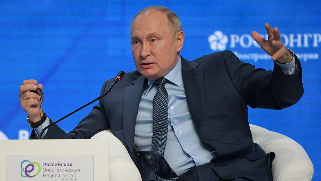 Wladimir Putin zu Energiekrise in EU: "Man darf nicht anderen die Schuld in die Schuhe schieben"