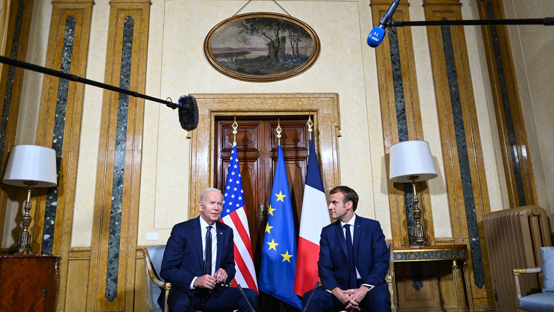 Nach AUKUS-Affäre: Biden und Macron inszenieren Versöhnung