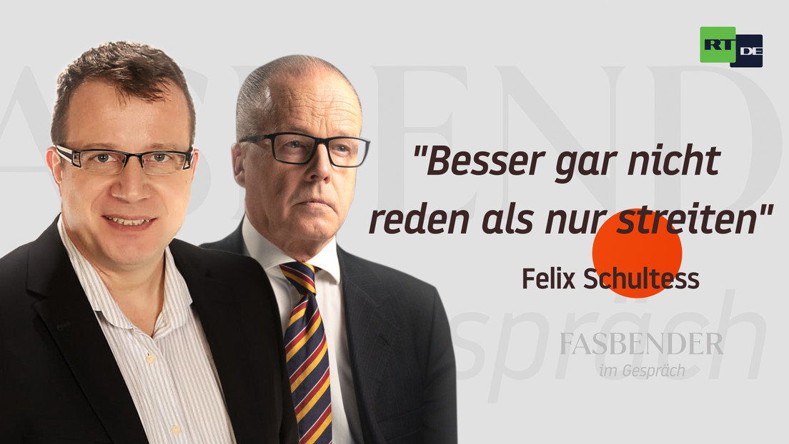 Felix Schultess: "Besser gar nicht reden als nur streiten"