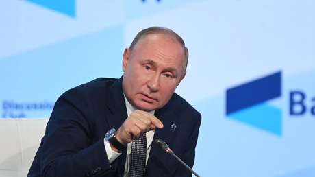 Wladimir Putin über YouTube-Sperre von RT DE: Es ist ein Fehler