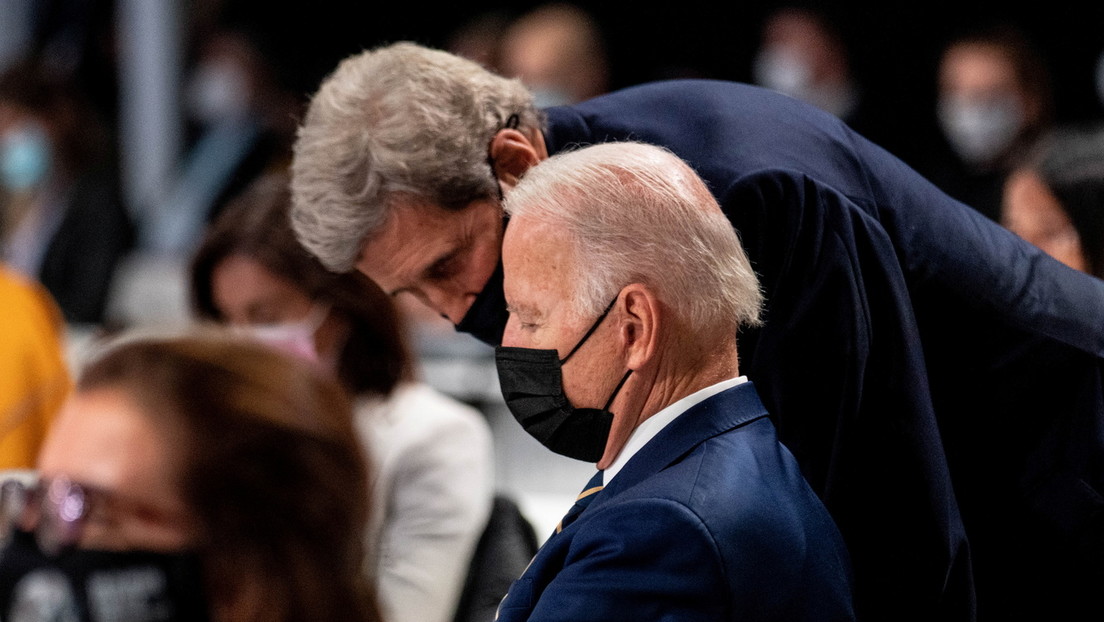 Take a little nap?  - US President Biden closes his eyes at the UN climate conference