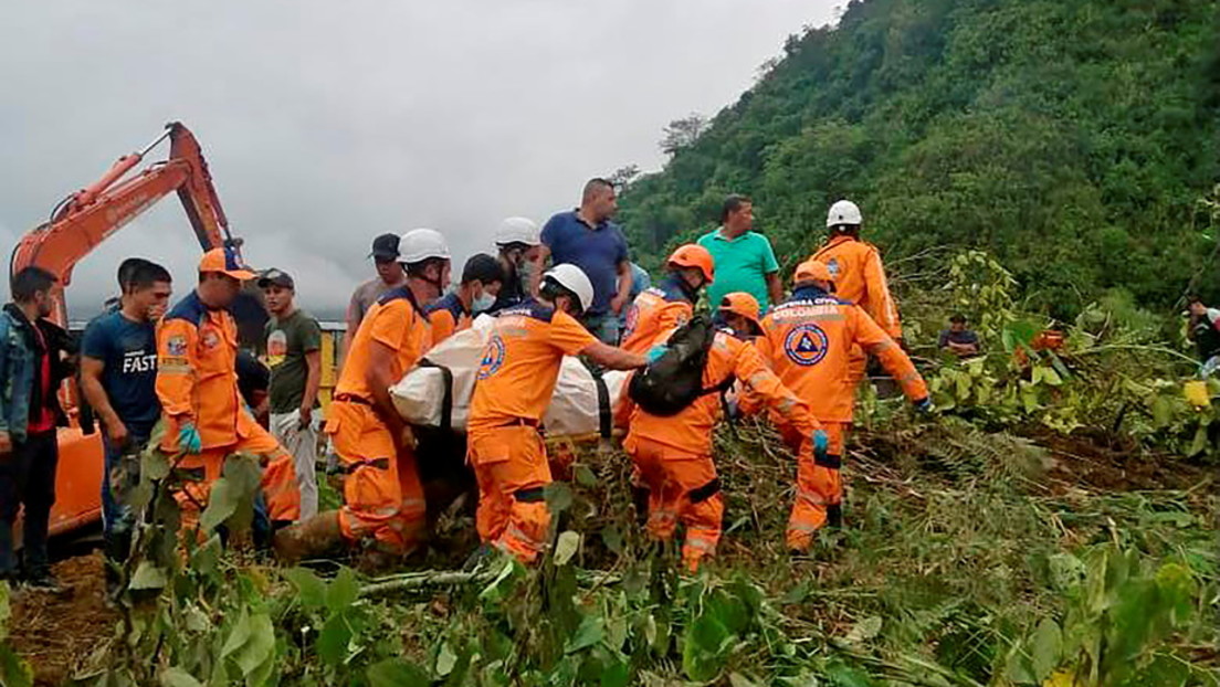 Mindestens zwölf Tote und mehrere Vermisste durch Erdrutsch in Kolumbien